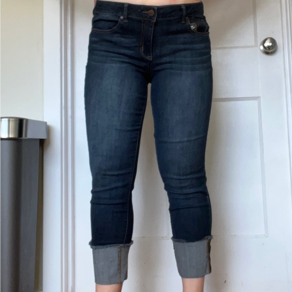Super cute cuffed 1822 Denim jeans!